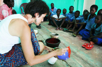 &rdquo;Reciclying Workshop&rdquo;, Grand Popo, Benin, Africa